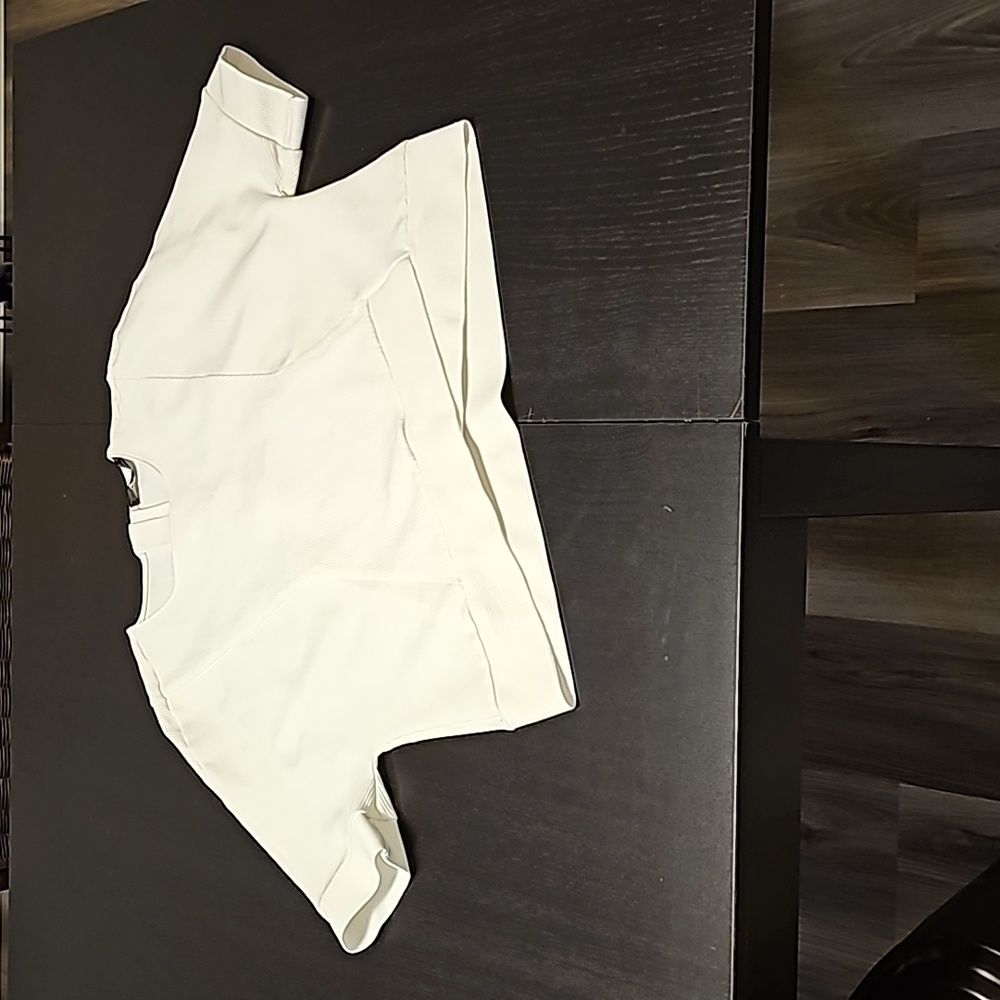 ZARA Ribbed Crop style Top
